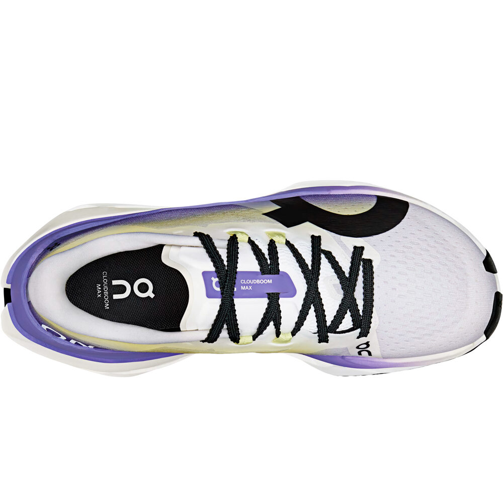 On zapatilla running mujer CLOUDBOOM MAX MORADO 05