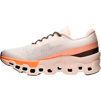 On zapatilla running mujer CLOUDMONSTER 2 GRIS lateral interior