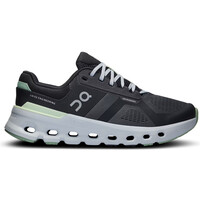 On zapatilla running mujer CLOUDRUNNER 2 NEGRO lateral exterior