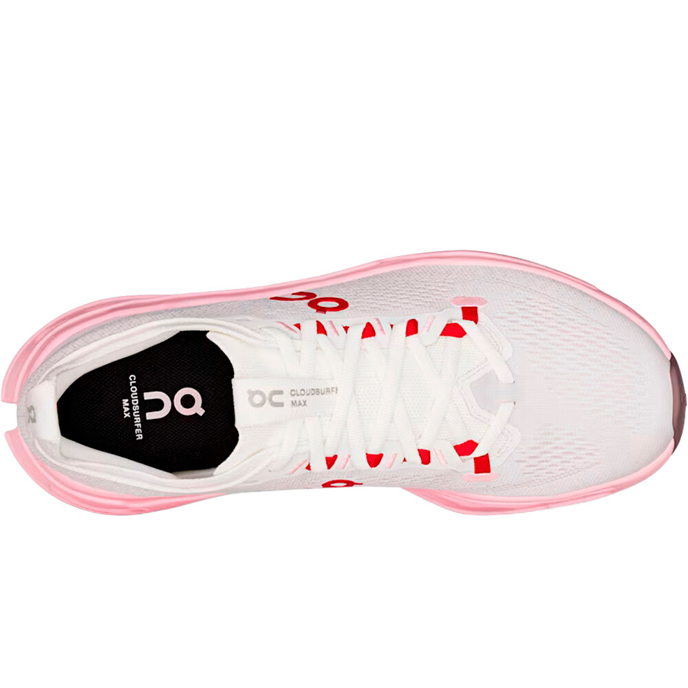 On zapatilla running mujer CLOUDSURFER MAX BLANCO 05