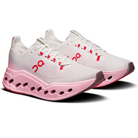 On zapatilla running mujer CLOUDSURFER MAX BLANCO lateral interior