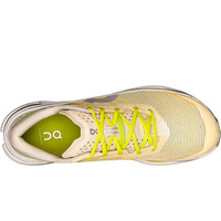 On zapatillas trail hombre CLOUDULTRA 3 AMARILLO vista superior