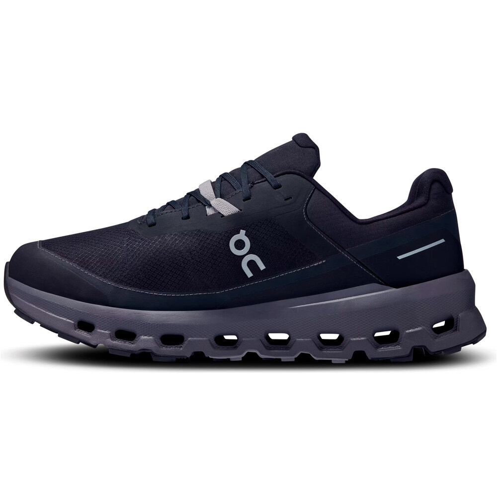 On zapatillas trail hombre CLOUDVISTA 2 WATERPROOF NEGRO puntera