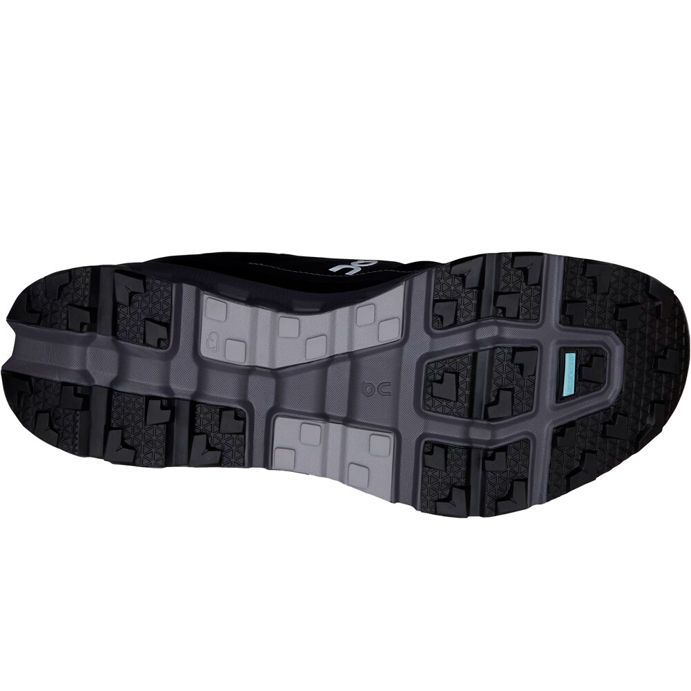 On zapatillas trail hombre CLOUDVISTA 2 WATERPROOF NEGRO vista superior