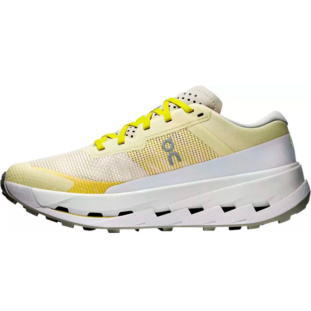 On zapatillas trail mujer CLOUDULTRA 3 AMARILLO lateral interior