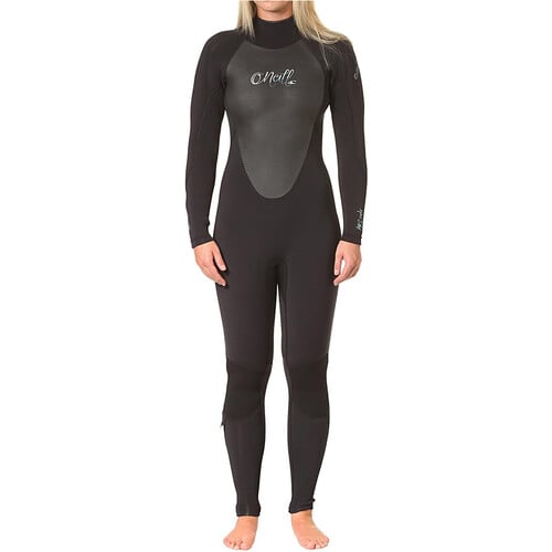 O'NEILL WMS EPIC 5/4 BACK ZIP FULL negro