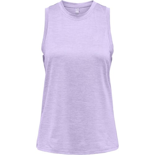 Only camiseta tirantes fitness mujer CORE MORADO
