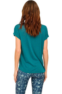 Only camiseta tirantes fitness mujer ONPAUB-JACE ON VERDE vista trasera