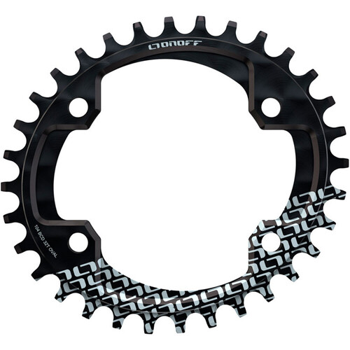 ONOFF AM PLATO ONOFF (BCD104) OVAL 34T negro