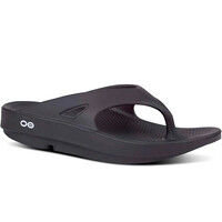 Oofos sandalias trekking hombre RECOVERY OORIGINAL NEGRO lateral interior