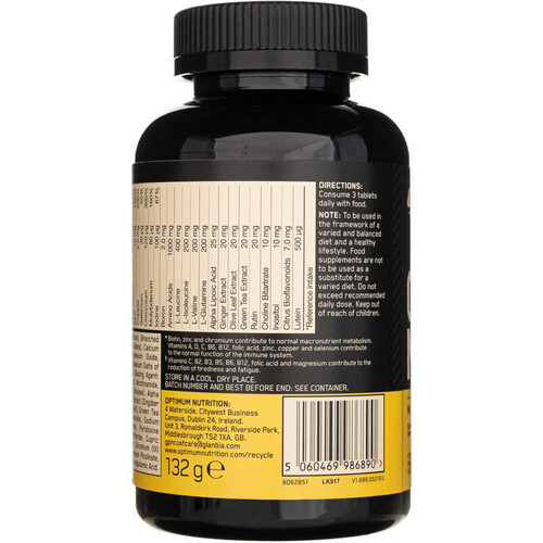 OPTIMUM NUTRITION ON OPTI-MEN 90 TABS
