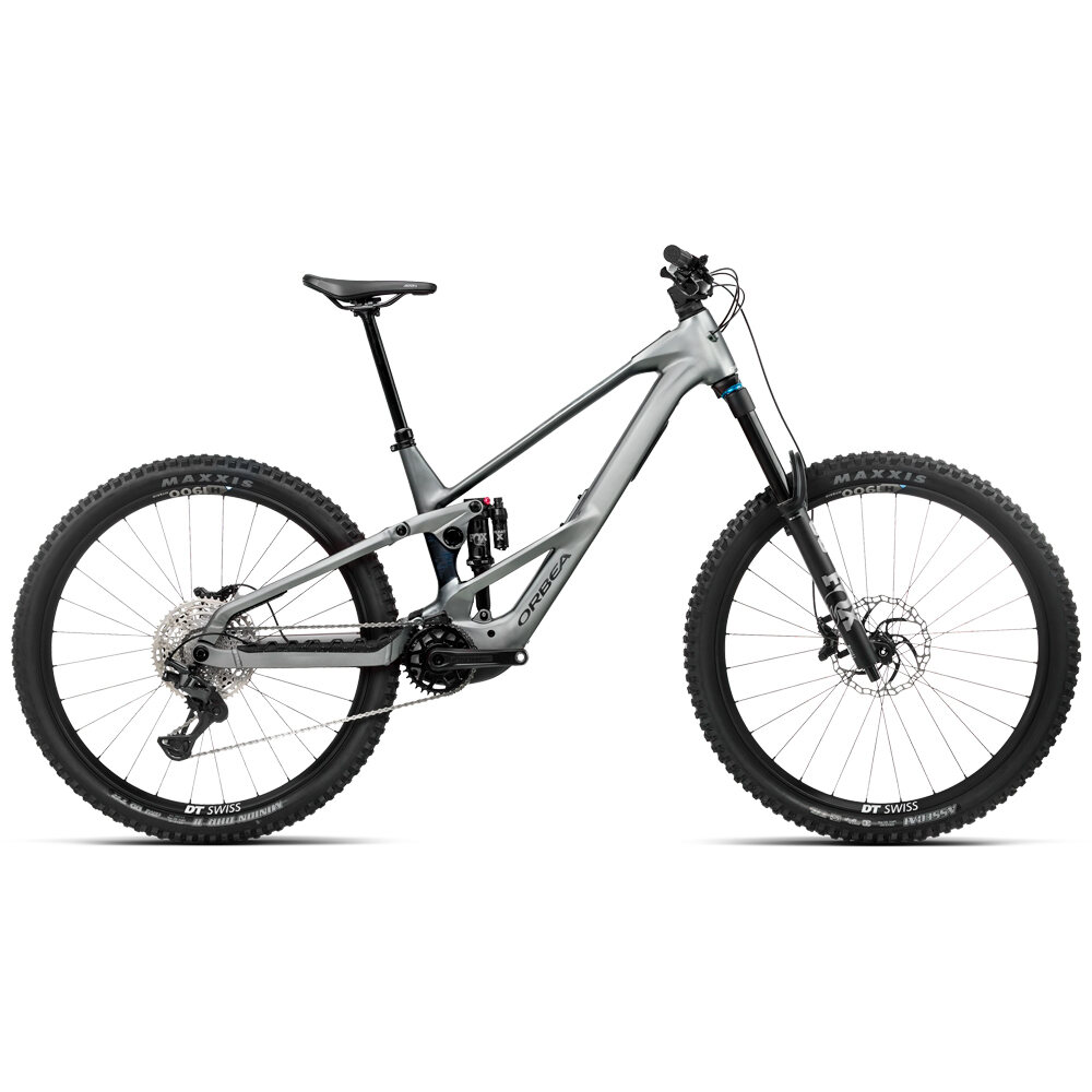 Orbea BICICLETA ELÉCTRICA MONTAÑA WILD LT H10 2027 GRIS vista frontal
