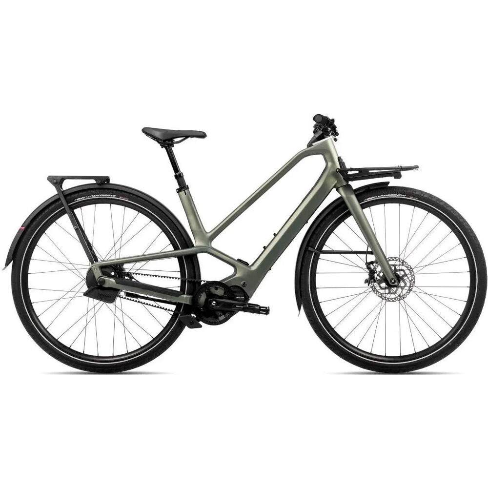 Orbea bicicleta paseo DIEM 10 2024 VERDE vista frontal