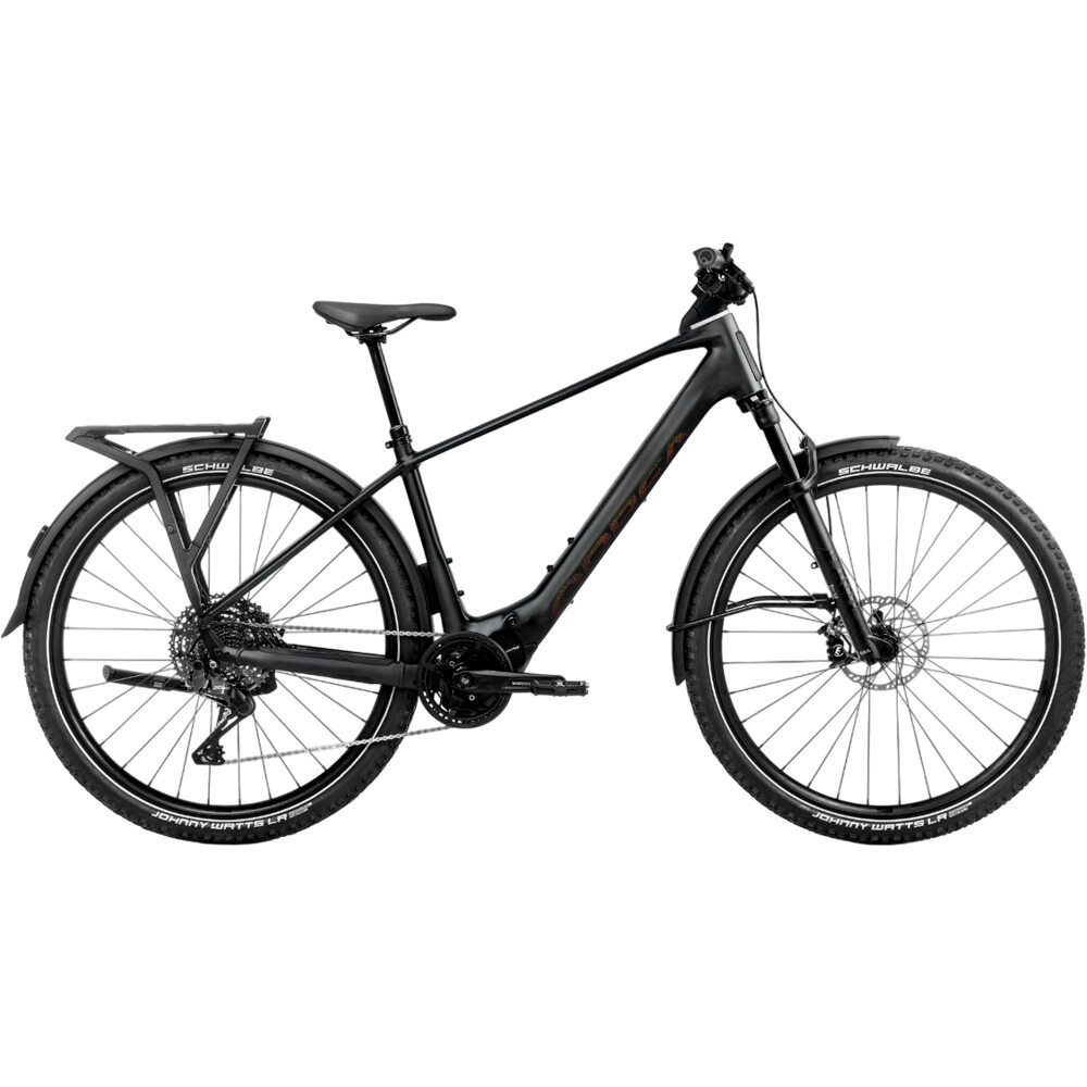Orbea bicicleta paseo KEMEN ADV 10 2026 NEGRO vista frontal