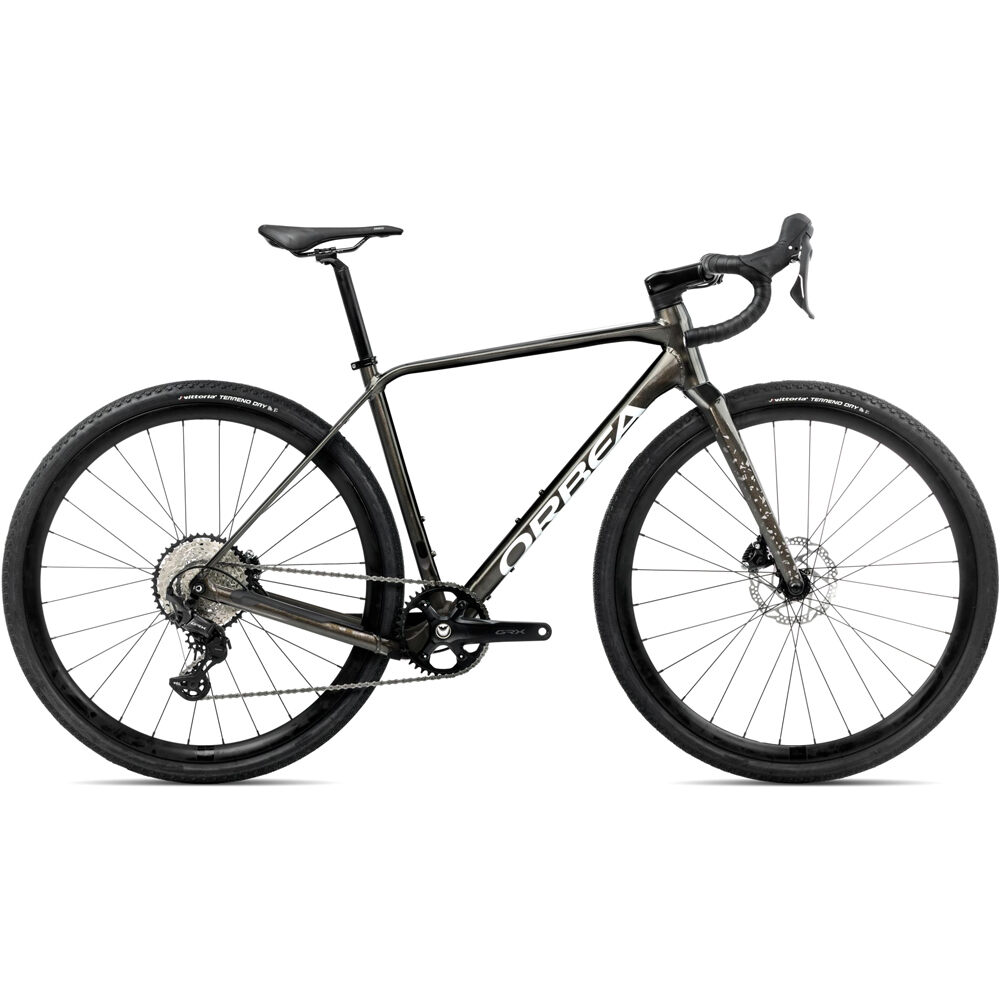 Orbea bicicletas de carretera aluminio TERRA H30 1X VERDE vista frontal