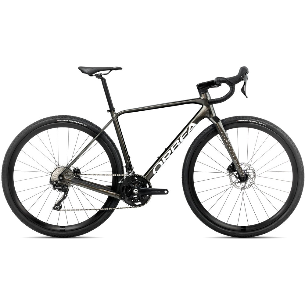 Orbea bicicletas de carretera aluminio TERRA H40 VERDE vista frontal