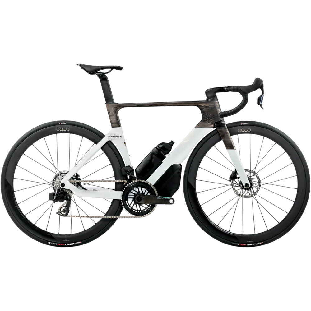 Orbea bicicletas de carretera carbono ORCA AERO M21eLTD 2026 AMARILLO vista frontal