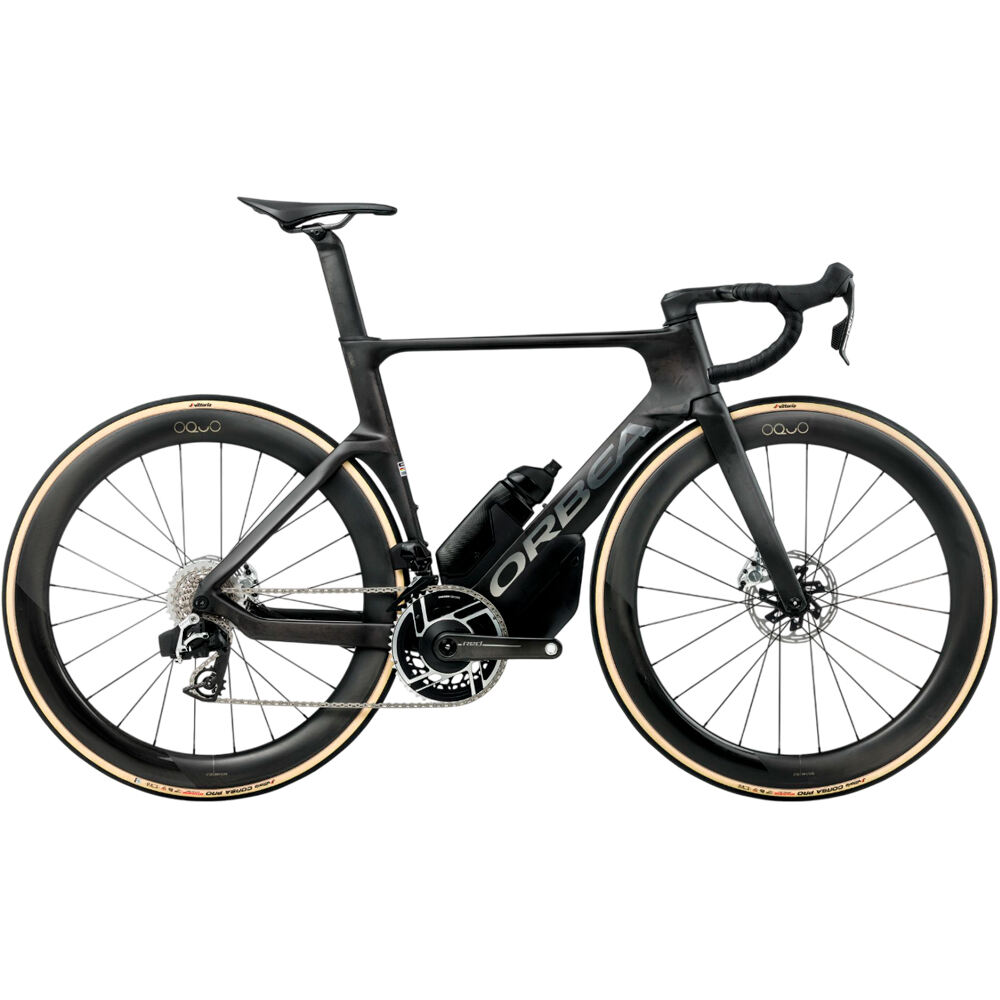 Orbea bicicletas de carretera carbono ORCA AERO M21eLTD 2026 NEGRO vista frontal