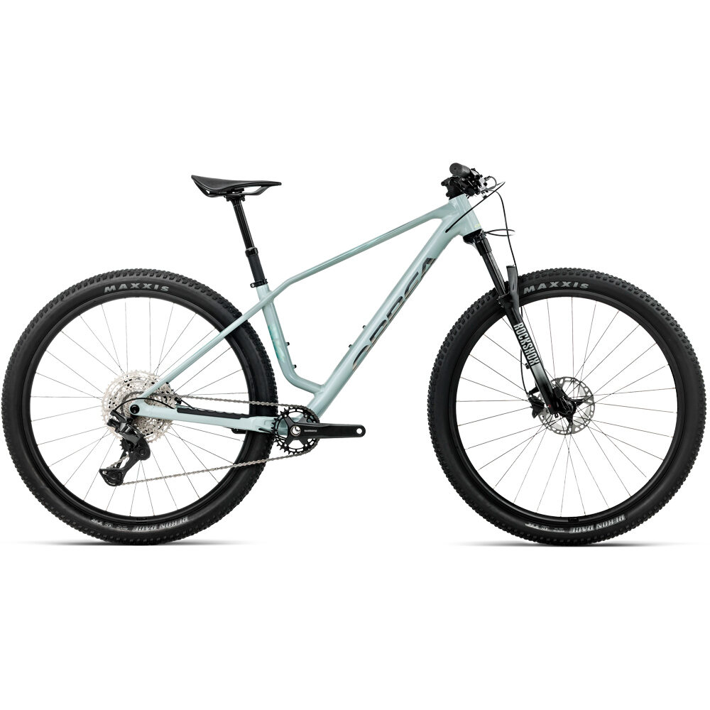 Orbea bicicletas de montaña ALMA H20 2027 GRIS vista frontal