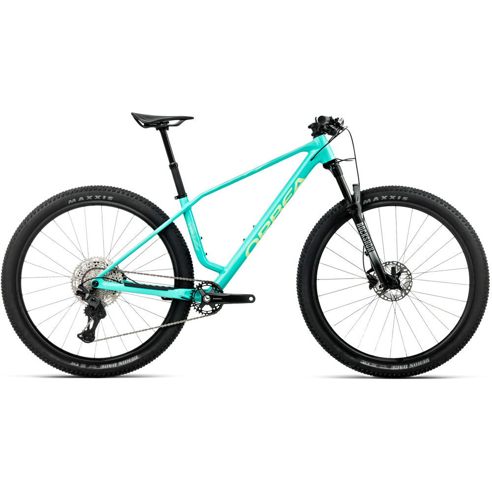 Orbea bicicletas de montaña ALMA H20 2027 VERDE vista frontal