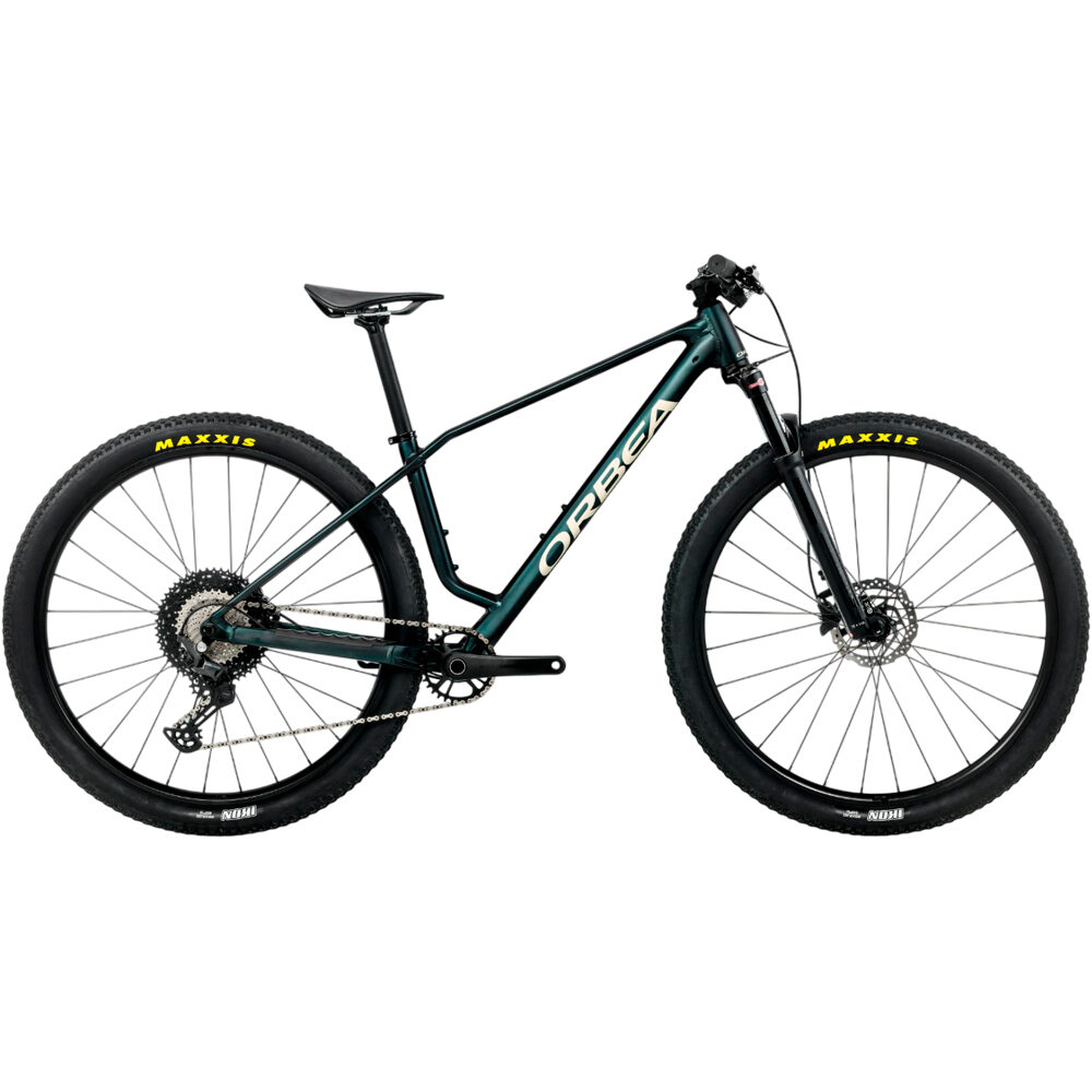 Orbea bicicletas de montaña ALMA H30 2026 VERDE vista frontal