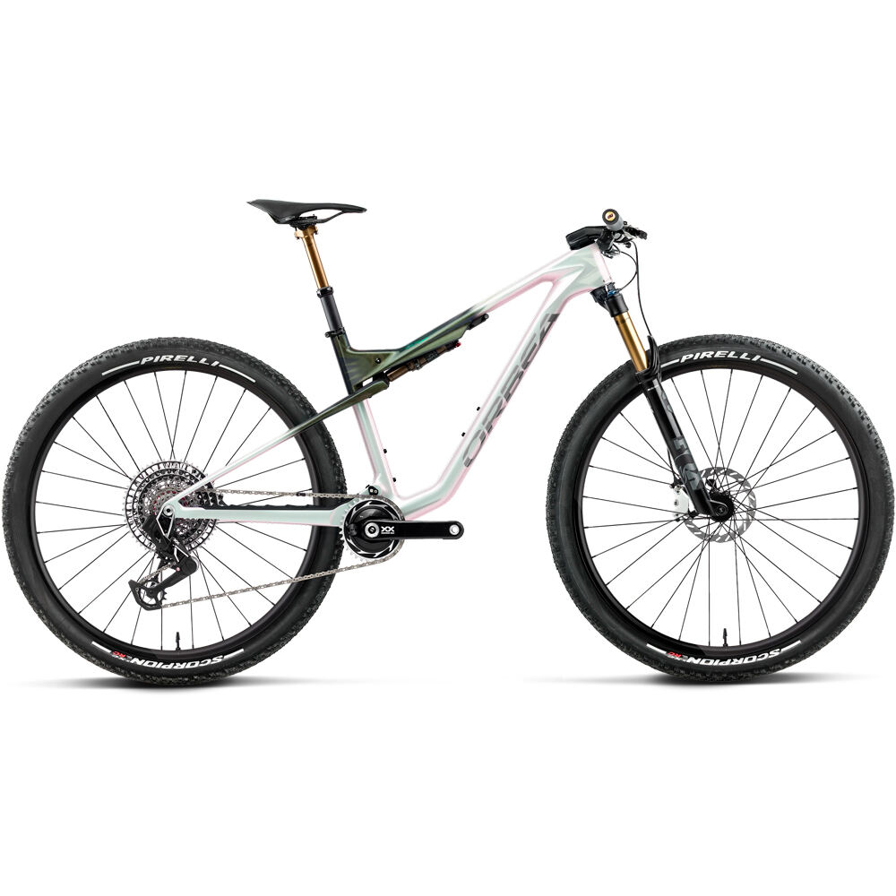 Orbea bicicletas de montaña OIZ M-LTD 2027 BLANCO vista frontal