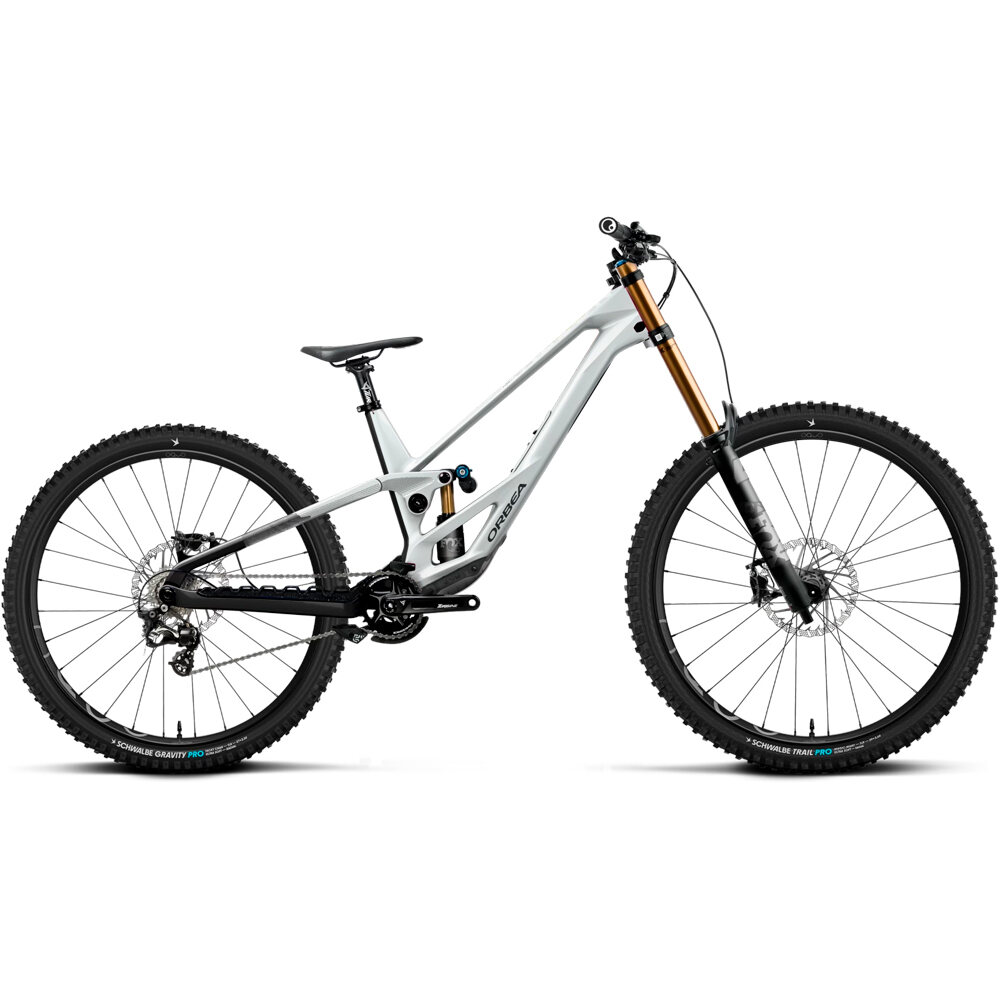 Orbea bicicletas de montaña RALLON 450 D-LTD 2027 BLANCO vista frontal
