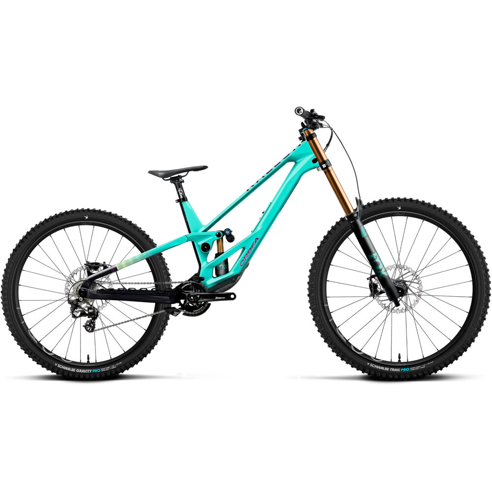 Orbea bicicletas de montaña RALLON 450 D-LTD 2027 VERDE vista frontal