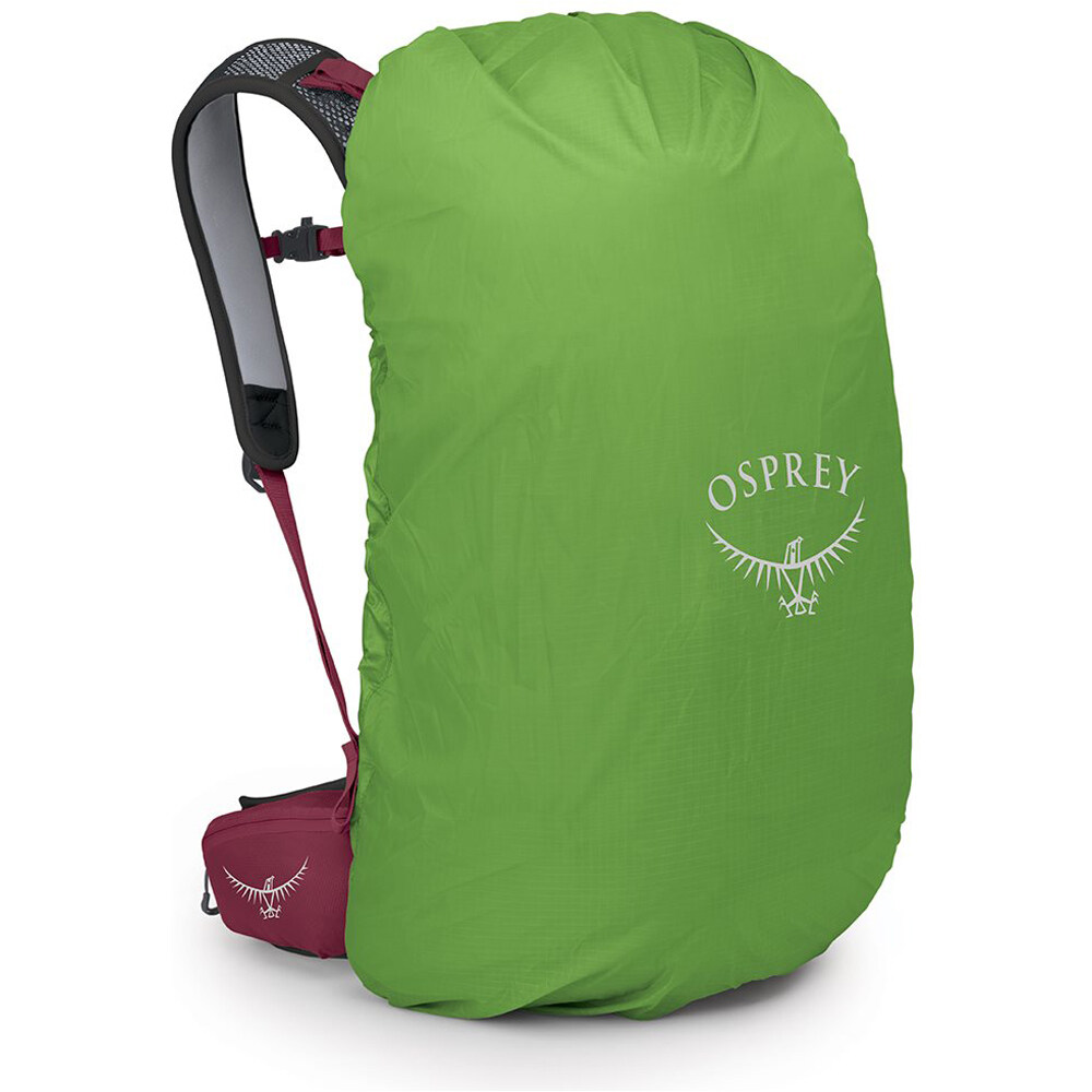 Osprey mochila montaña HIKELITE 28 ROJO 04