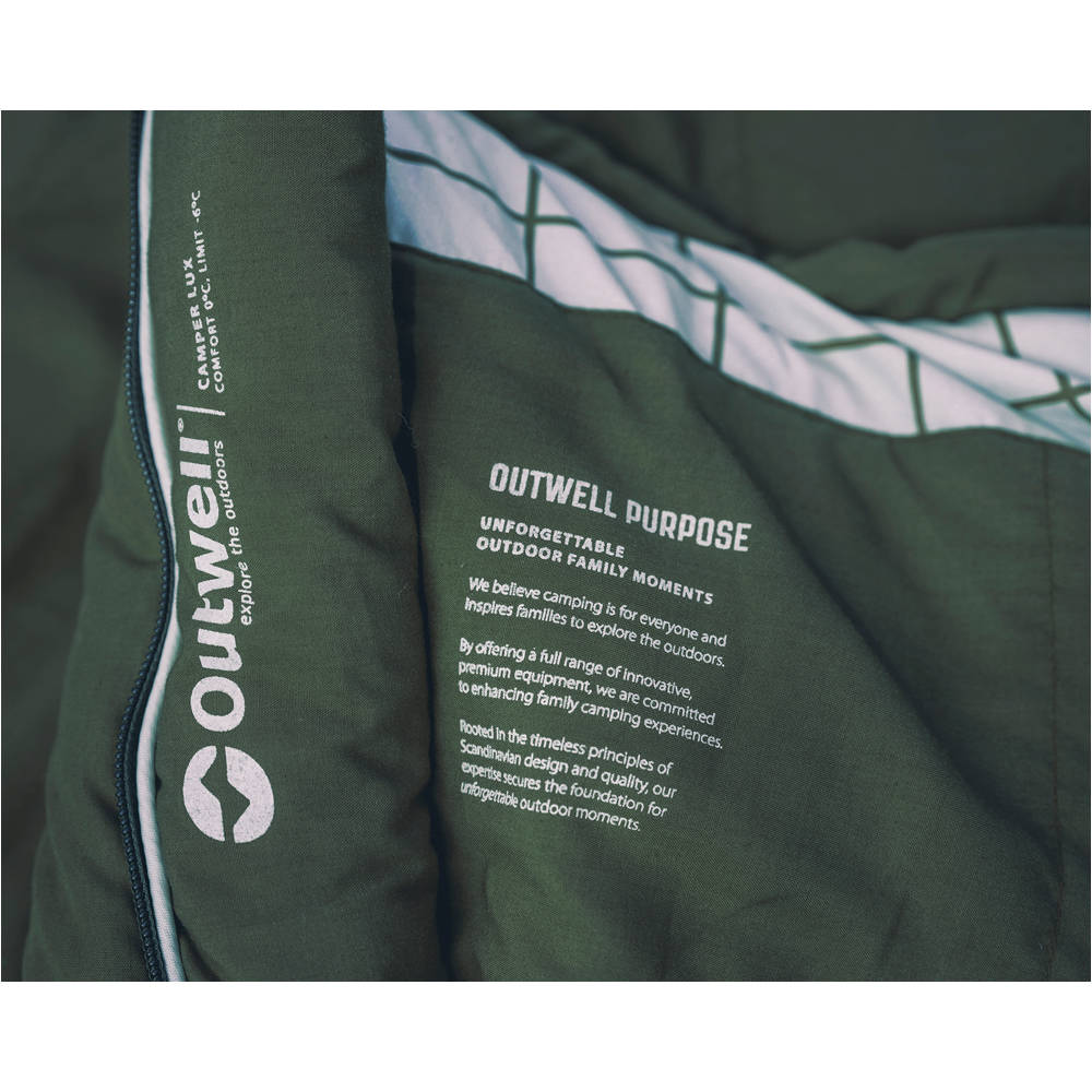Outwell saco de dormir CAMPER LUX XL  06