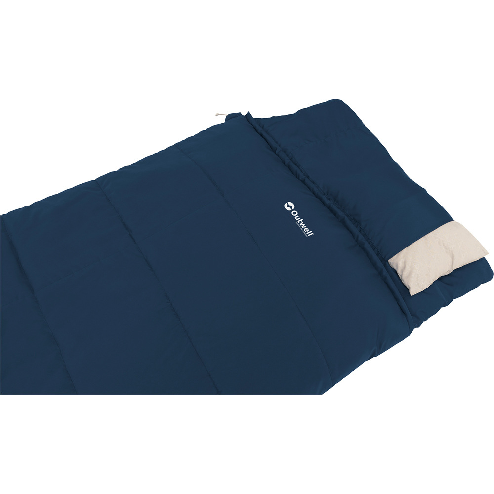 Outwell saco de dormir CONTOUR LUX AZUL 03