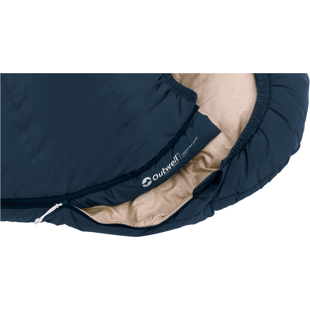 Outwell saco de dormir CONVERTIBLE JUNIOR AZUL 04