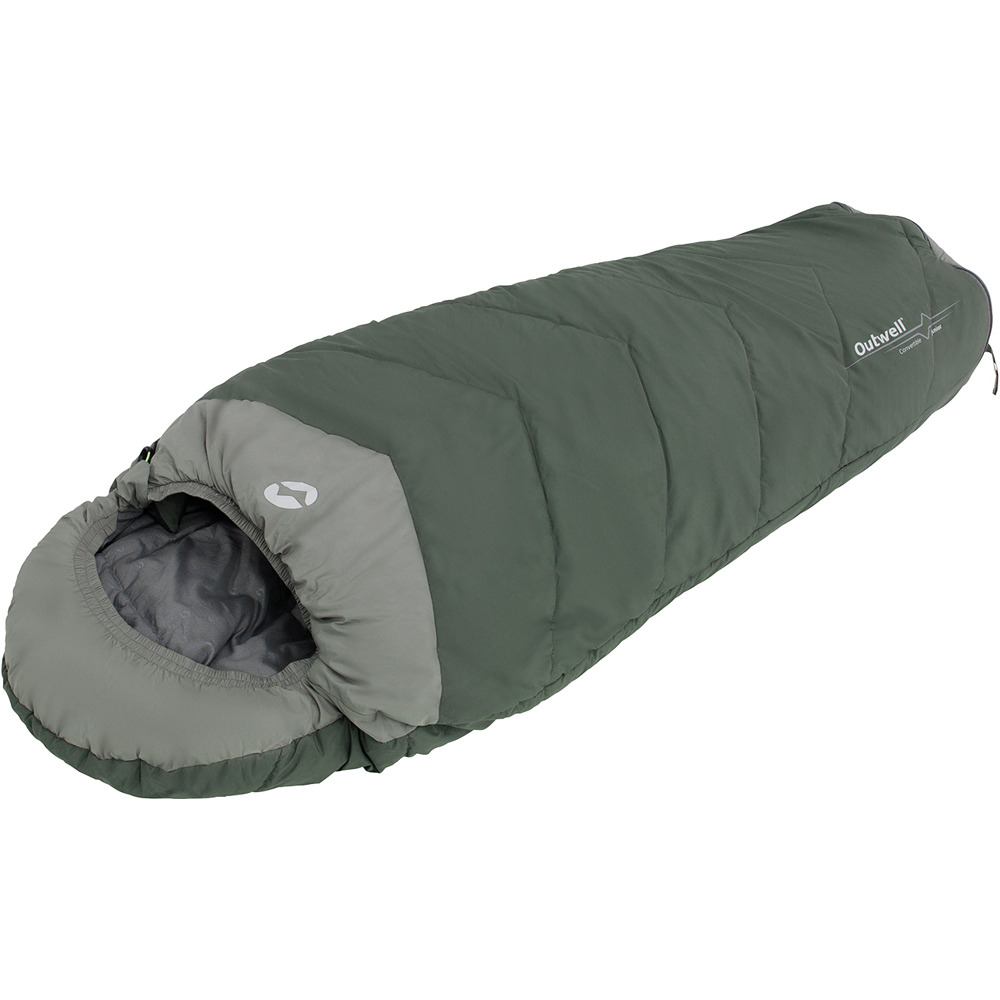 Outwell saco de dormir CONVERTIBLE JUNIOR DUSTY GREEN VERDE 01