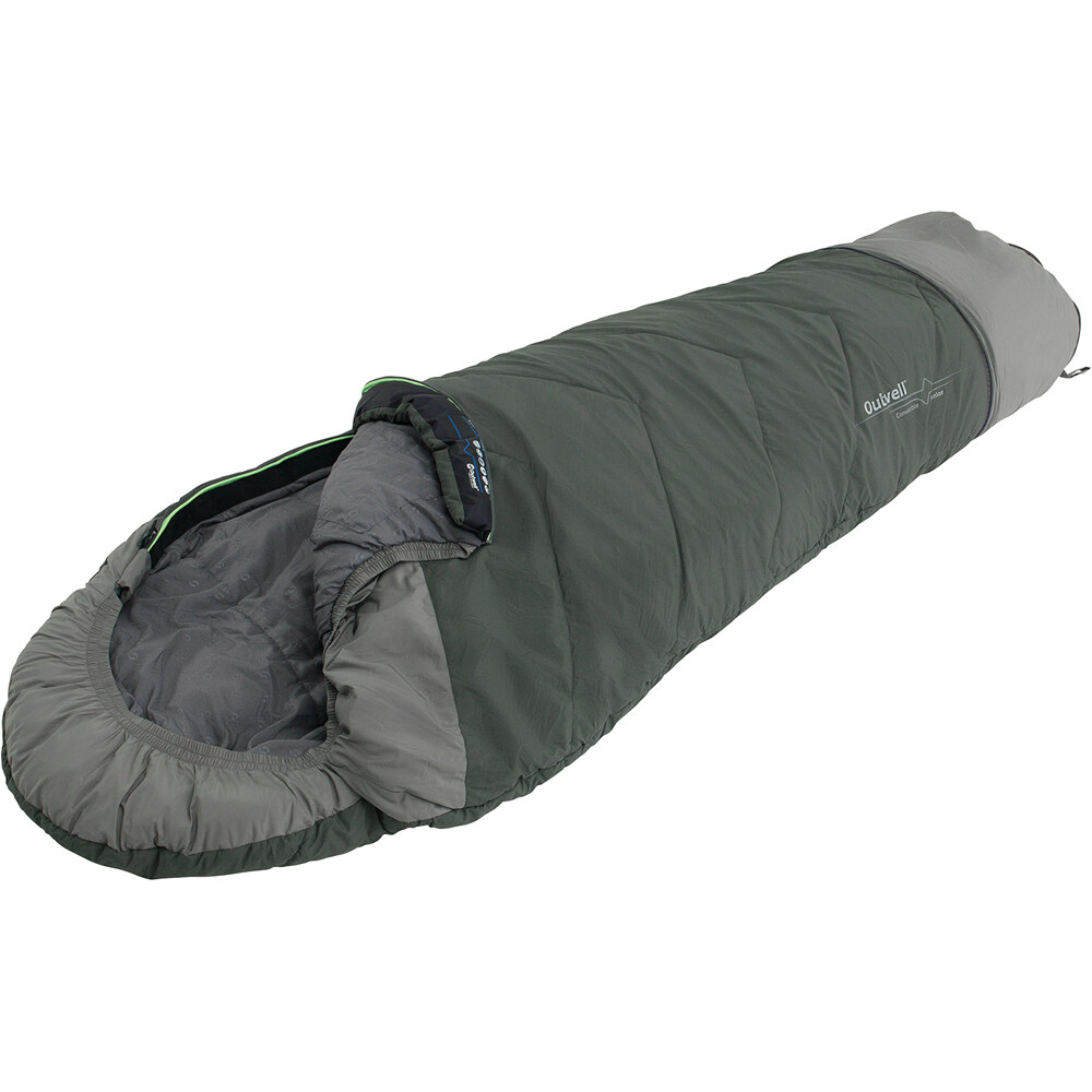 Outwell saco de dormir CONVERTIBLE JUNIOR DUSTY GREEN VERDE 02