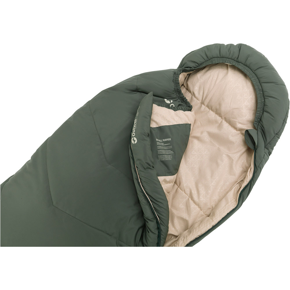 Outwell saco de dormir CONVERTIBLE JUNIOR VERDE 03