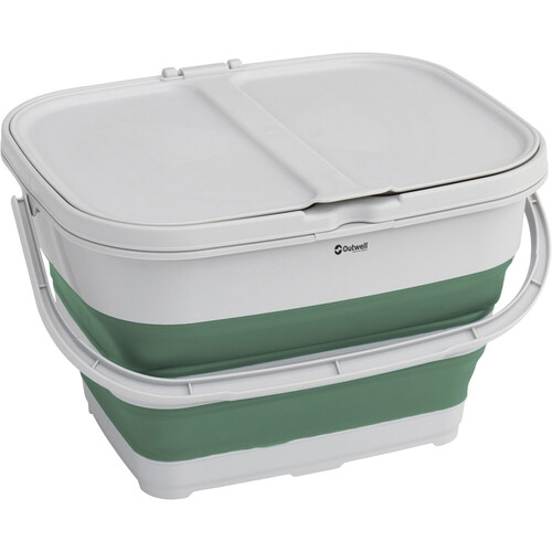 OUTWELL COLLAPS RECYCLEIT BASKET CUBO DOBLE verde