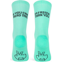 Pacific&Co calcetines running FASTER VERDE 01