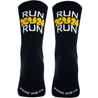 Pacific&Co calcetines running RUN RUN NEGRO 01