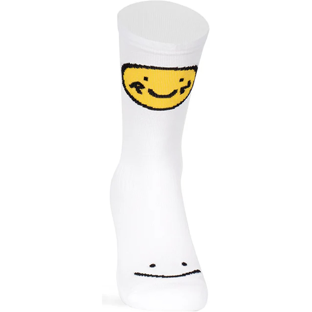 Pacific&Co calcetines running SMILE RUN BLANCO 02