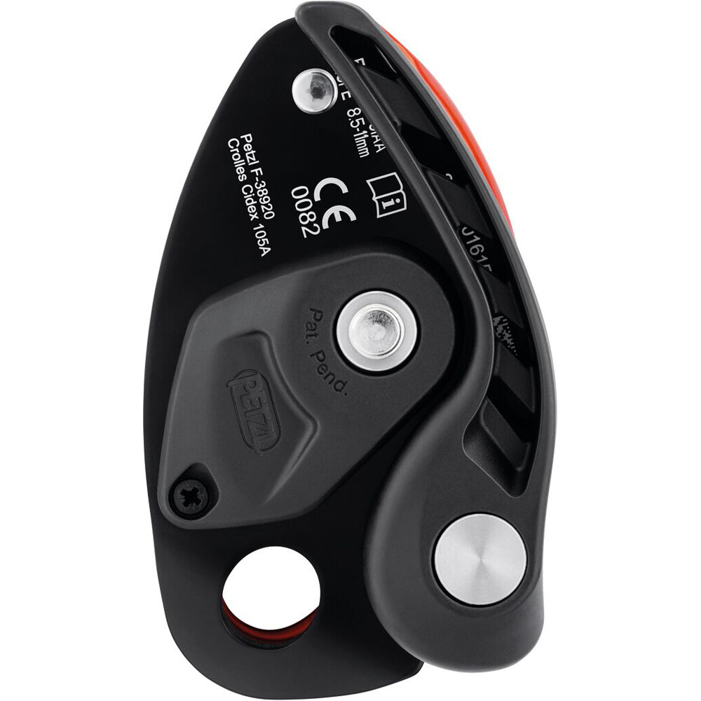 Petzl asegurador escalada ASSUREUR NEOX NARANJA 01