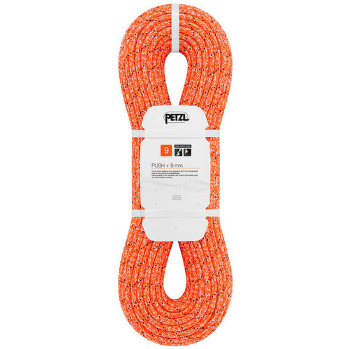 PETZL PUSH + 9MM 40M naranja