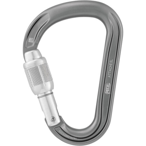 PETZL ATTACHE SCREW-LOCK gris