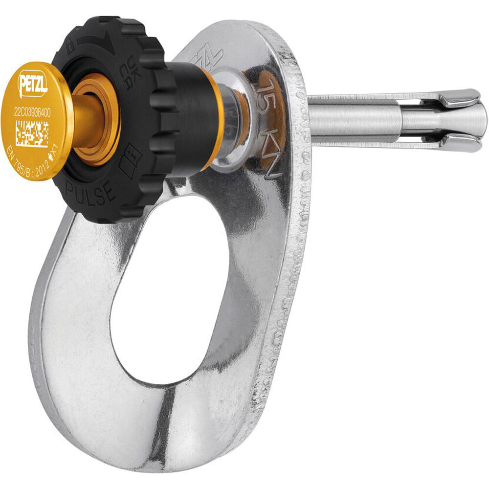 Petzl seguros perforados ANCLAJE EXTRAIBLE PULSE 8 MM  vista frontal