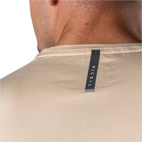 Picsil camiseta fitness hombre ESSENTIALS MARRON 04