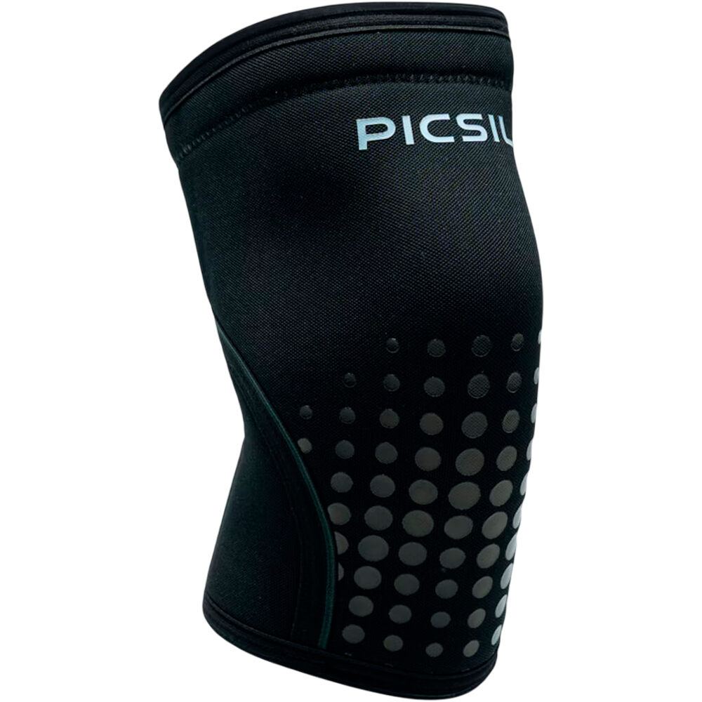 Picsil rodillera NEOBOOST KNEE PADS 7MM MOONLESS NEGRO vista trasera