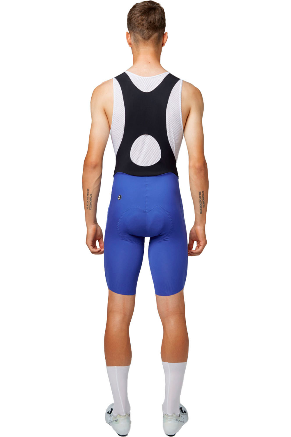 Pissei culotte corto hombre PRIMAPELLE AZUL vista trasera