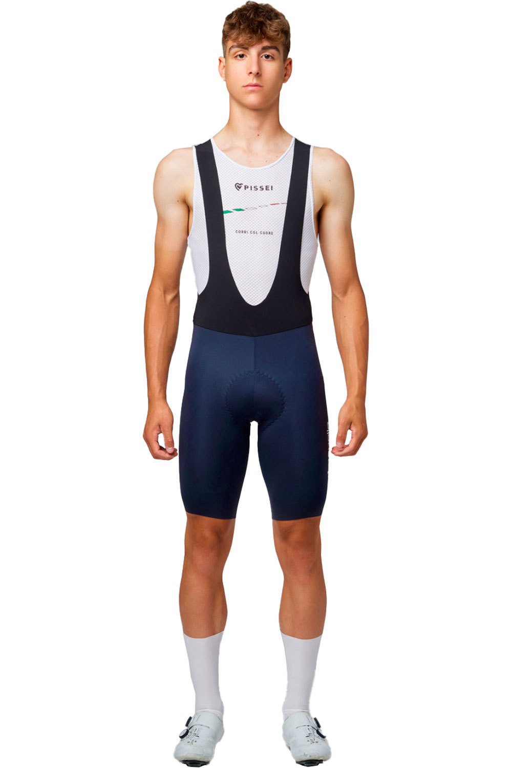 Pissei culotte corto hombre PRIMAPELLE BLANCO vista frontal