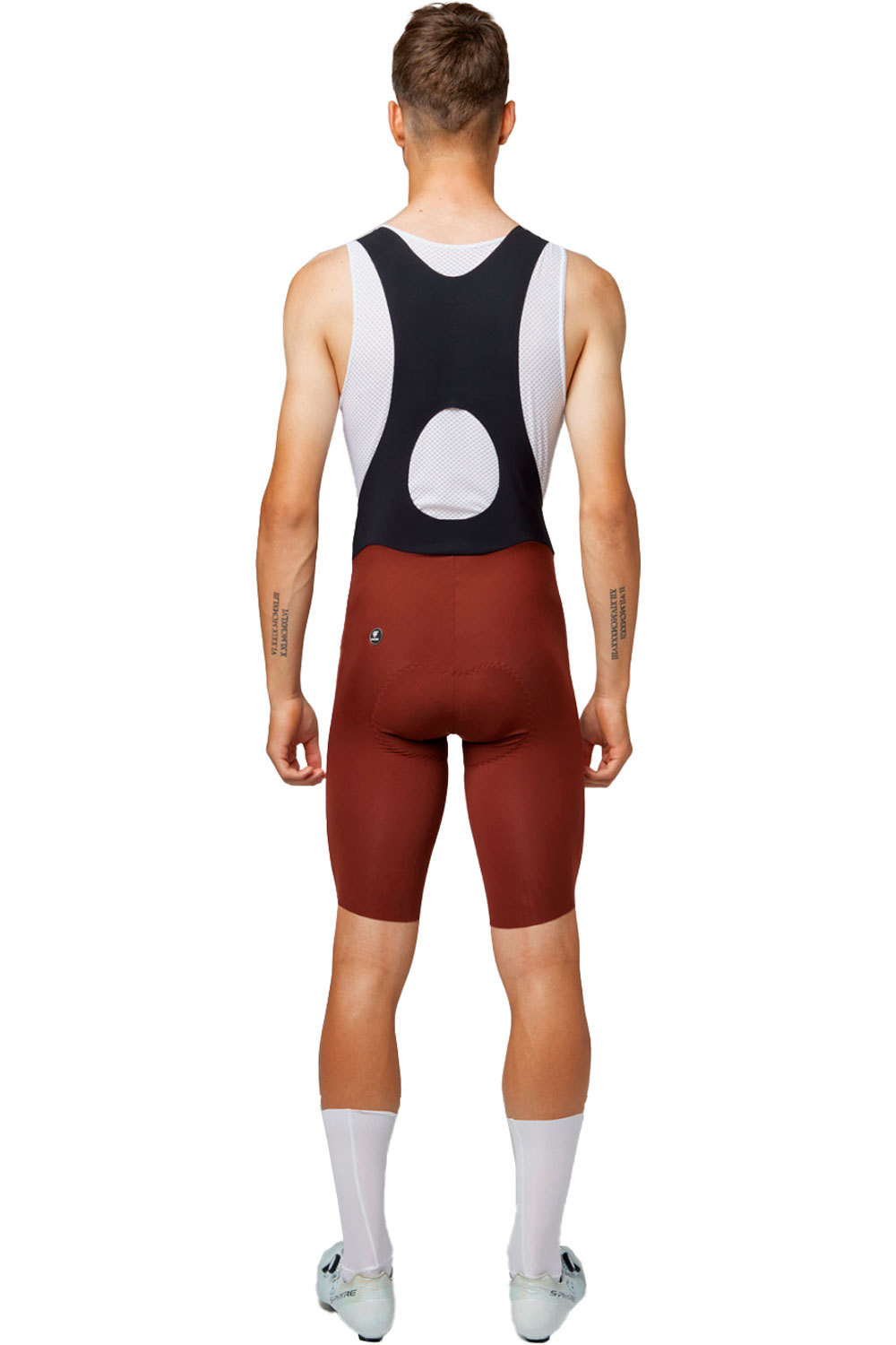 Pissei culotte corto hombre PRIMAPELLE MARRON vista trasera