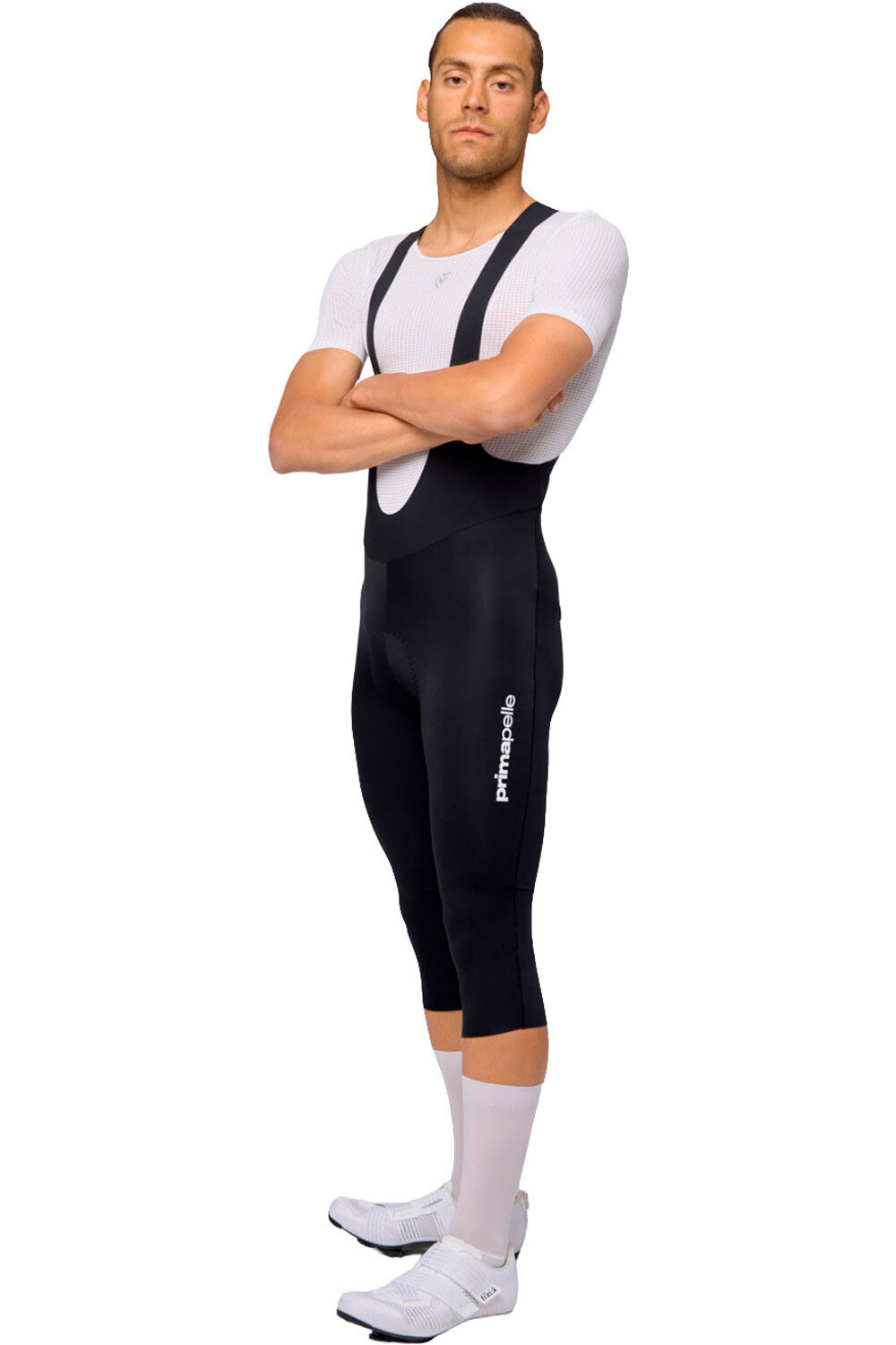 Pissei culotte largo hombre SALOPETTE 3/4 PRIMAPELLE NE NEGRO vista detalle