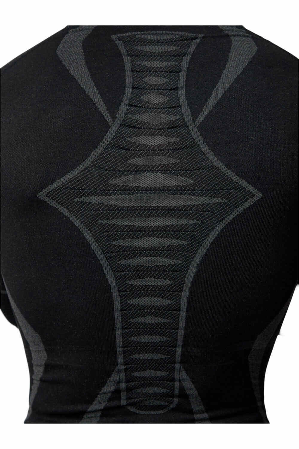 Pissei guantes cortos ciclismo MAGLIA INTIMA SEAMLESS MANICA LUNGA ALAA NE NEGRO 05